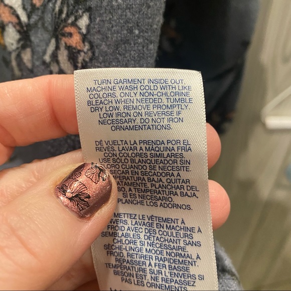 Womens Angel Half Zip 3/4 sleeve Sweater Size Large - Picture 6 of 7